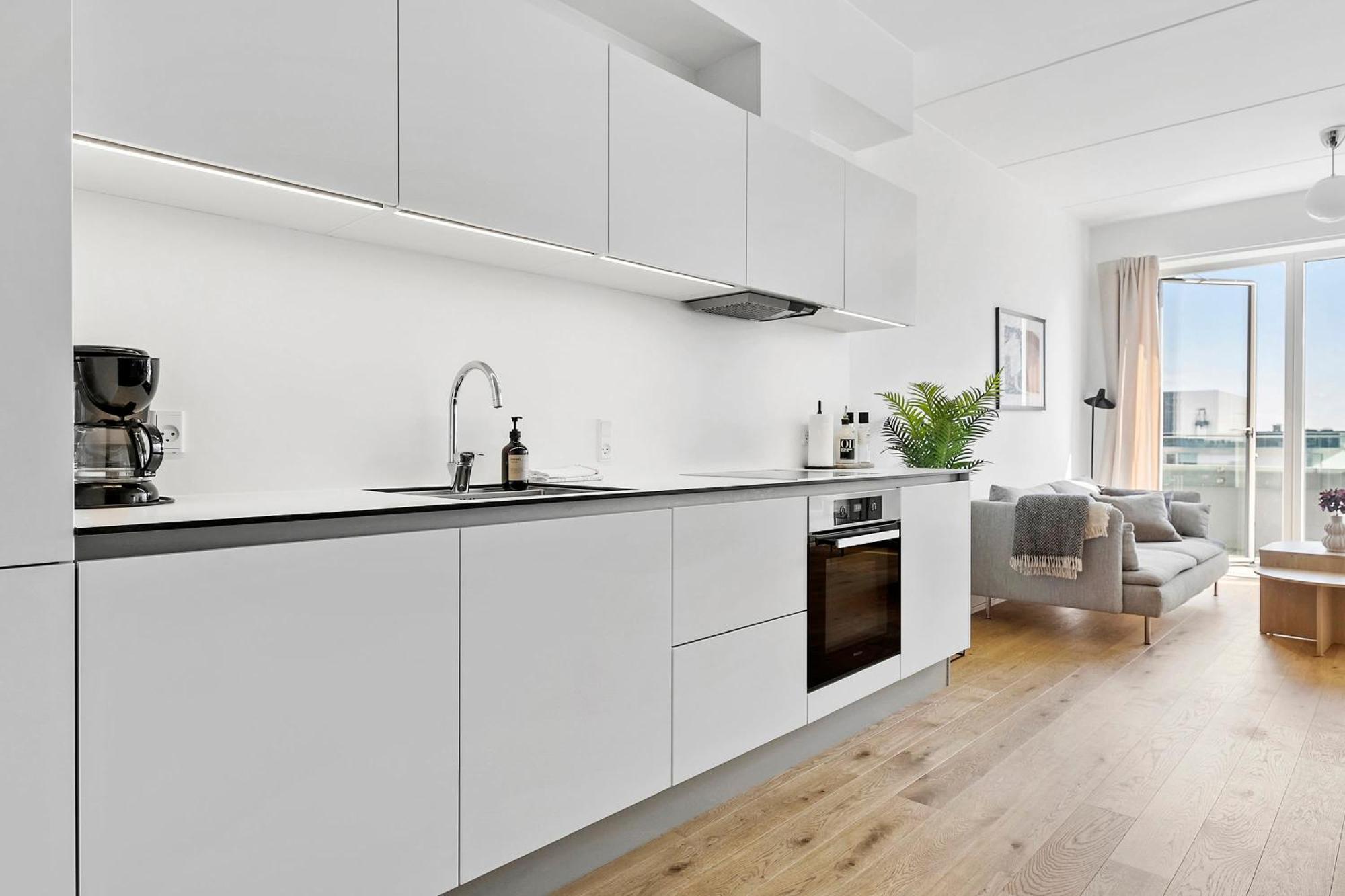 Spacious Waterfront With Marina And Sea View Apartament Århus